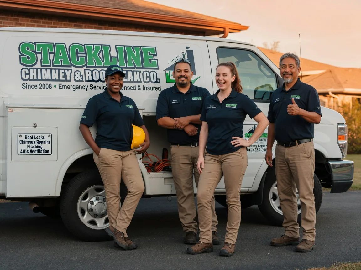 Chimney flashing repair company in Strawberry Plains, TN